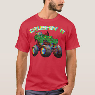 Zermalmender Monstertruck Vintage Retro 267 T-Shirt