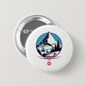 Zermatt 4478 - Skifahren auf dem Problemhorn  Button (Vorne & Hinten)
