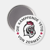 Zermatt Abominables Magnet (Vorderseite/Rückseite)
