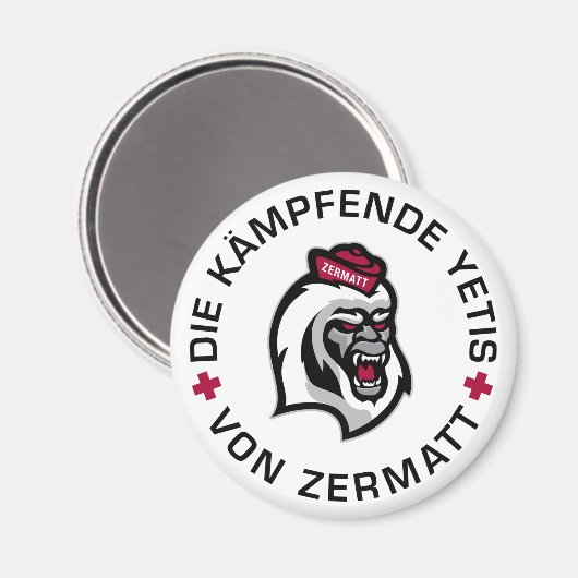 Zermatt Abominables Magnet (Vorderseite/Rückseite)