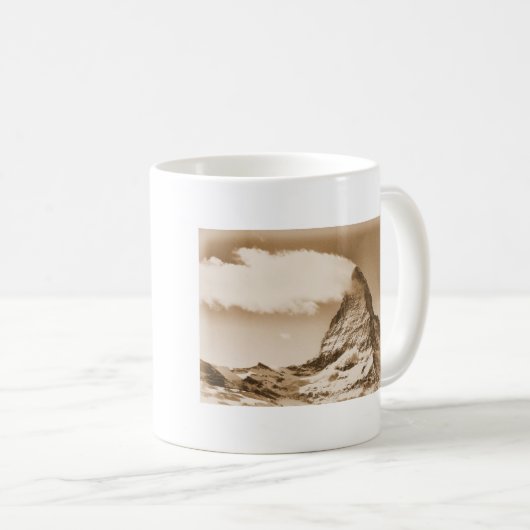 Zermatt Andenken-Tasse Kaffeetasse (VorderseiteRechts)