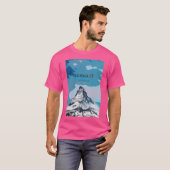 Zermatt Der Schweizer Berg T-Shirt (Vorne ganz)