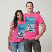 Zermatt Der Schweizer Berg T-Shirt (Unisex)