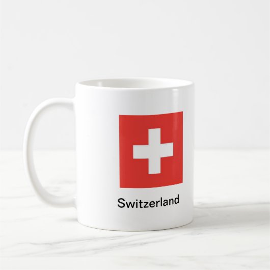 Zermatt, die Schweiz-Tasse Kaffeetasse (Links)