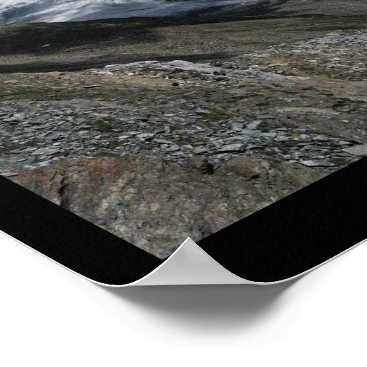 Zermatt Gornergrat, Schweiz Poster (Ecke)