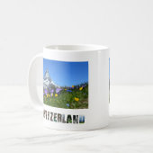 Zermatt Matterhorn Schweiz Schweizer Alpen Kaffeetasse (Vorderseite Links)