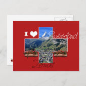 Zermatt - Postkarte (Vorne/Hinten)