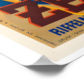 Zermatt Riffelalp Riffelberg Gornergrat Poster (Ecke)