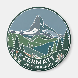 Zermatt Schweiz Magnet