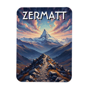 Zermatt Schweiz Matterhorn Magnet