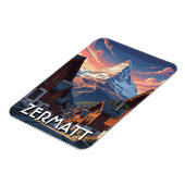 Zermatt Schweiz Matterhorn Magnet (Linke Seite)