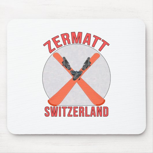 Zermatt, Schweiz Mousepad (Vorne)