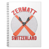 Zermatt, Schweiz Notizblock (Vorderseite)