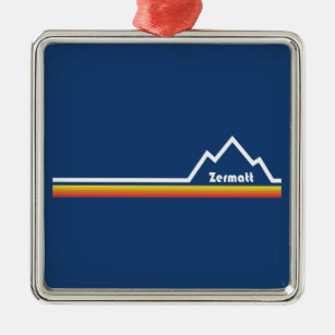 Zermatt, Schweiz Ornament Aus Metall