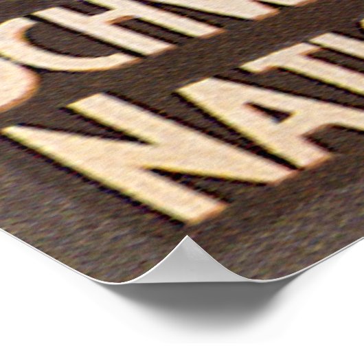 Zermatt Schweiz Poster (Ecke)