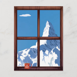 Zermatt, Schweiz, Postkarte