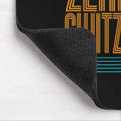 Zermatt Schweiz Retro-Alpinski Schweizer Alpen Mousepad (Ecke)