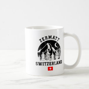 Zermatt Schweiz Skigebiet Alpen Alpinski  Kaffeetasse