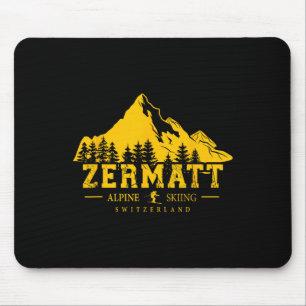 Zermatt Schweiz Skigebiet Alpinski Schweizer Mousepad