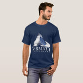 Zermatt Schweiz T-Shirt (Vorne ganz)