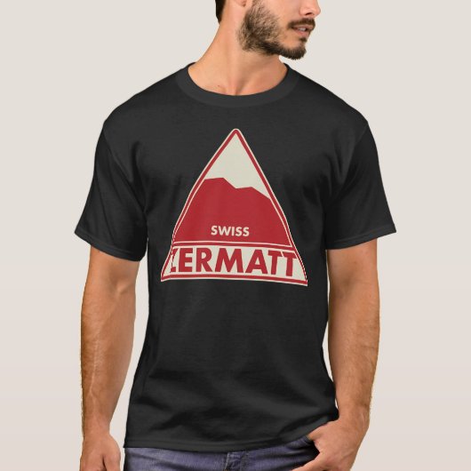 Zermatt Schweiz T-Shirt (Vorderseite)
