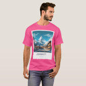 Zermatt Schweiz T-Shirt (Vorne ganz)