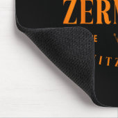 Zermatt Schweizer Alpen Alpin-Ski Schweiz Berg Mousepad (Ecke)