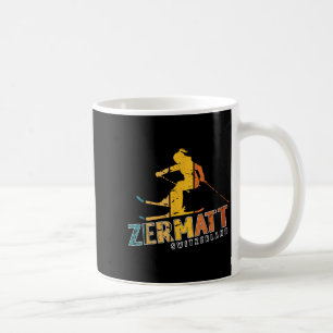 Zermatt Schweizer Alpen Alpinski Schweiz Berg Kaffeetasse