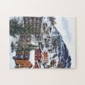 Zermatt Schweizer Alpen Puzzle (Horizontal)