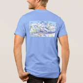 Zermatt Skishirt Tri-Blend Shirt (Rückseite)