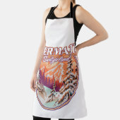 Zermatt Switzerland Logo Schürze (InSitu)