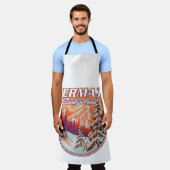 Zermatt Switzerland Logo Schürze (Getragen)