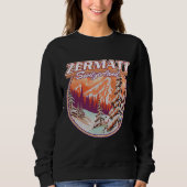 Zermatt Switzerland Logo Sweatshirt (Vorderseite)