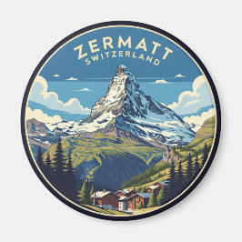 Zermatt Switzerland Matterhorn Magnet