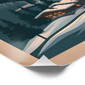 Zermatt Vintag Poster (Ecke)