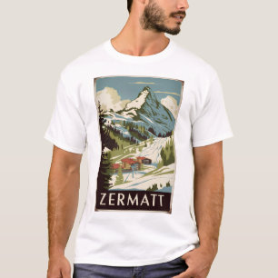 Zermatt Vintag T-Shirt
