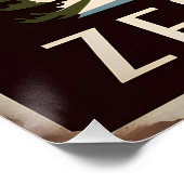 Zermatt vintage poster (Ecke)
