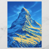 Zermatt Vintage Travel Programm (Vorderseite)