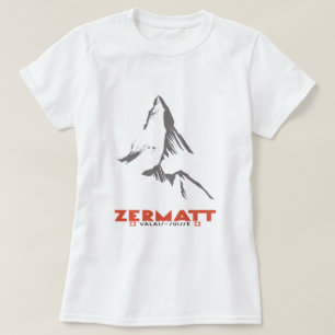 Zermatt, Wallis, die Schweiz T-Shirt