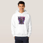 ZERO69 Der Alpha Neon Wolf Hoodie (Vorne ganz)