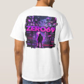 ZERO69 Glitch Division – Mitternachtsprotokoll T-Shirt (Rückseite)