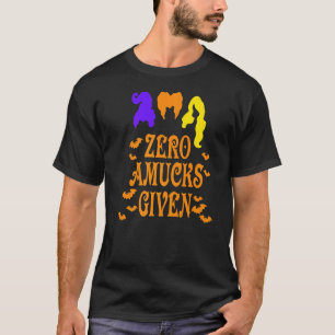 Zero Amucks, die Amuck mit Fledermaus-Halloween ge T-Shirt