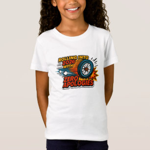 „Zero Apologies“ Rollstuhl für 2026 T-Shirt