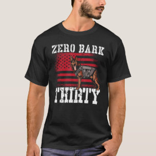 Zero Bark 30 K9 Einheit Polizei T-Shirt