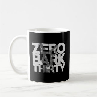 Zero Bark Thirty Belgischer Malinois Militärhund U Kaffeetasse