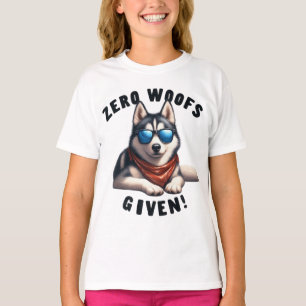 Zero Bellen, Husky-Fun-Shirt für Frauen T-Shirt
