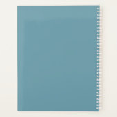 Zero Clucks Chicken auf blau Planer (Rückseite)