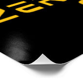 ZERO CLUCKS GIVEN lustiger Erntedank Poster (Ecke)