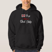 Zero Days Without A Dad Joke   for Men o Womens Hoodie (Vorderseite)