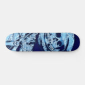 Zero Dead Man Element Custom Chrome Pro Park Board Skateboard (Horizontal)